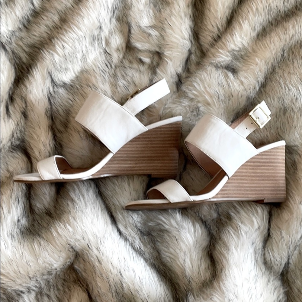 Halogen leather sandals